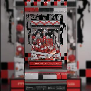 酒吧夜店KTV爆满邀约宣传订台3D动态视频海报C4D朋友圈宣传239期