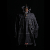 GIZEMO 复古阿美咔叽M 丹宁M43Parka外套 1943年牛仔风衣