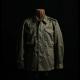 GIZEMO复刻早期铝齿拉链M51夹克外套 防风野战风衣 复古OG107夹克