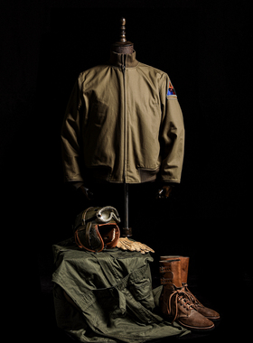 GIZEMO 二战复古 第2代坦克夹克 狂怒第二装甲师地狱之轮特别版