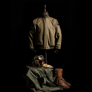 GIZEMO 二战复古 第2代坦克夹克 狂怒第二装甲师地狱之轮特别版