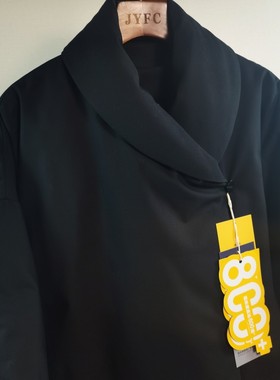 冬季B收JI简风he系青果领短款羽绒服女 轻奢保暖鹅绒蓬松舒适外套