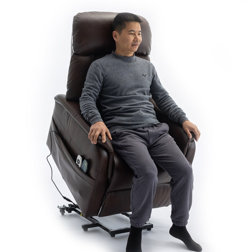 电动助站老人沙发可推移加热按摩