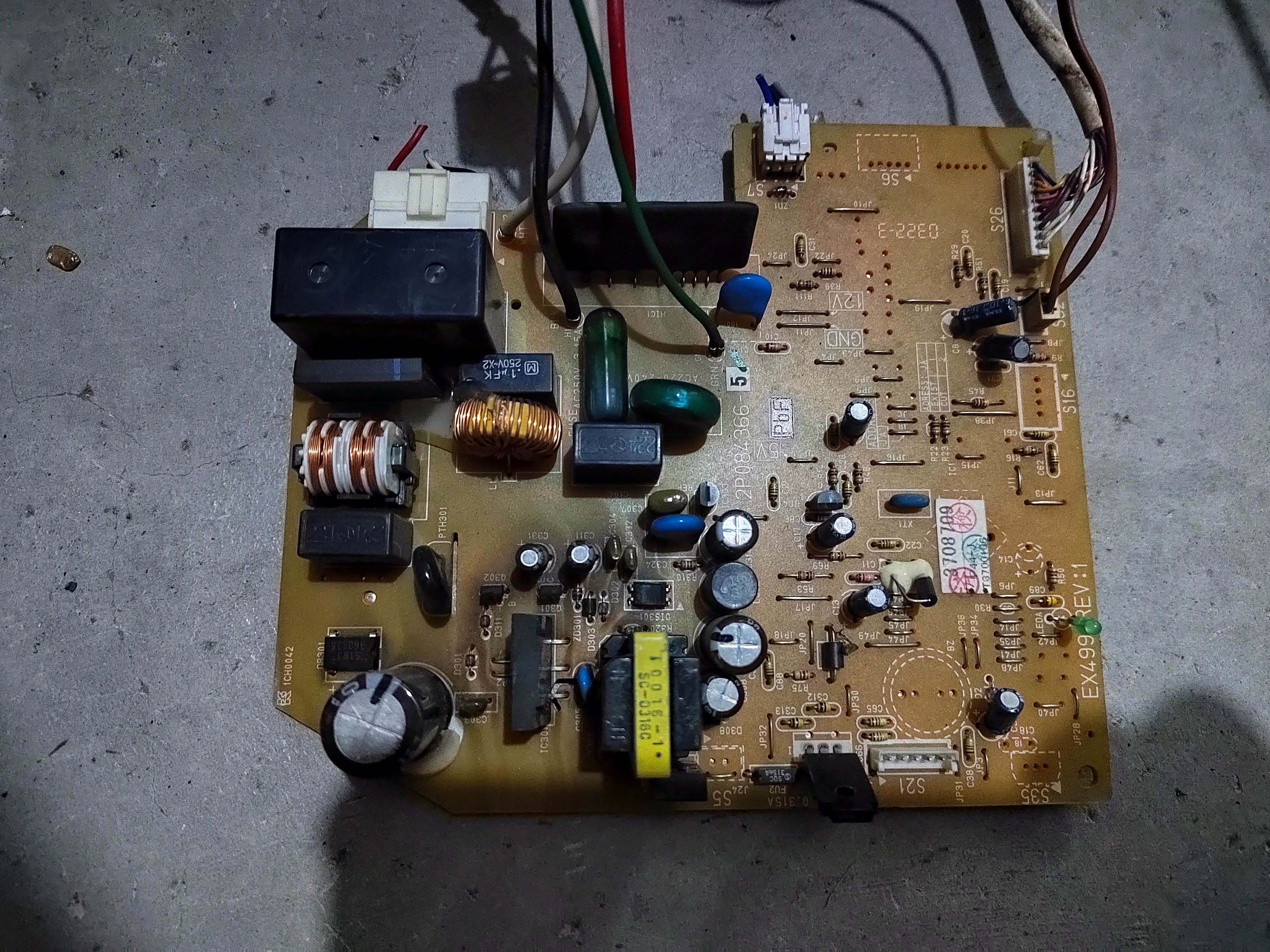 适用大金空调风管机内机板电脑板2P084366-5 EX549 FDXD25DV2C 35