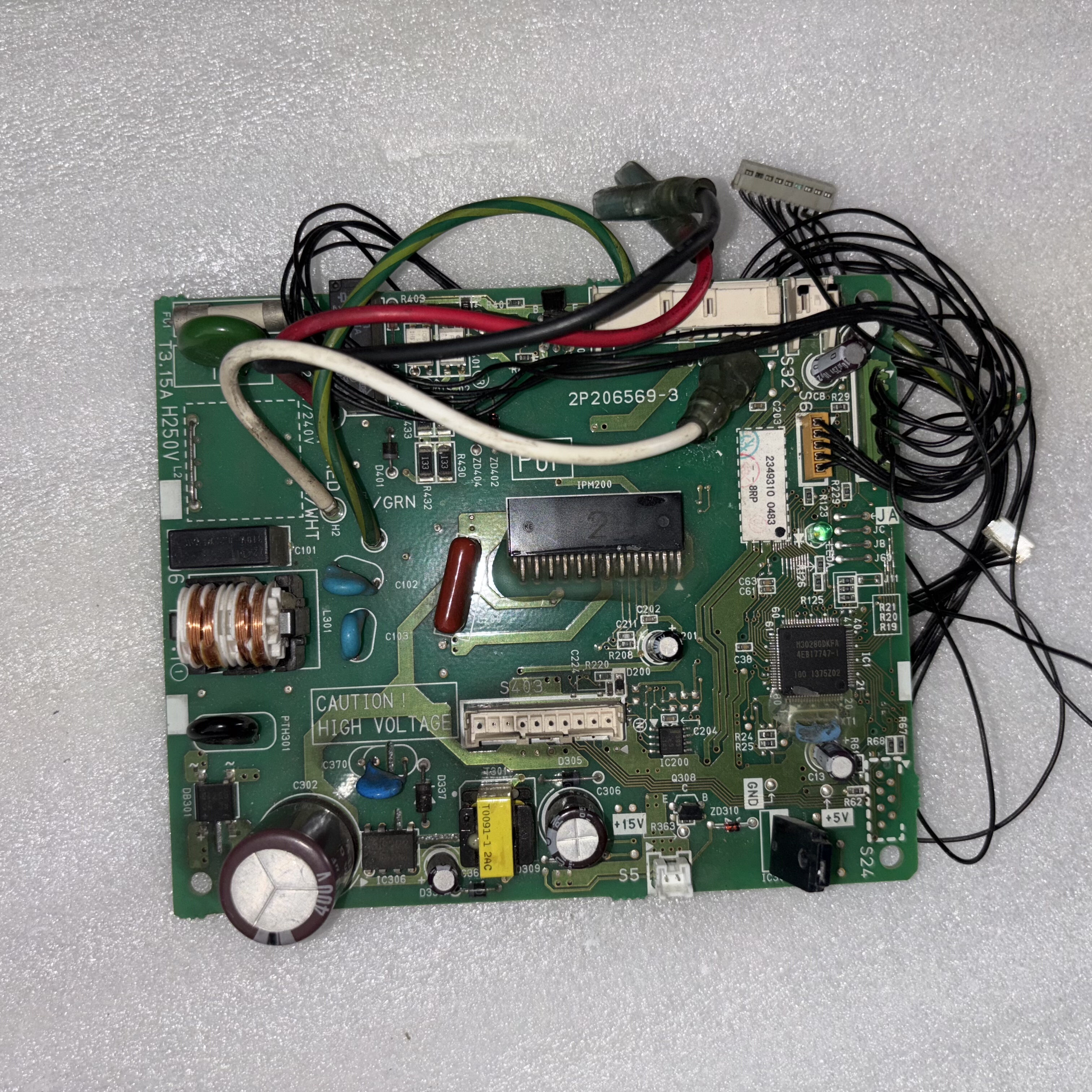 大金空调挂机电路板2P206569-2 2P206569-3 FTXS46JV2CW内机主板