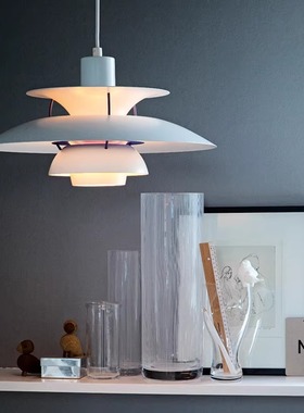 北欧设计师Poul Henningsen经典创意PH5吊灯简约咖啡厅餐厅灯饰