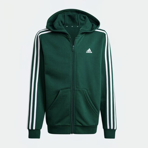 Adidas/阿迪达斯U 3S FL FZ HOOD大童运动经典外套JJ3187