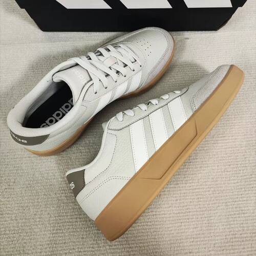 Adidas阿迪达斯BREAKNET 3.0 男女低帮运动休闲耐磨板鞋JR3557