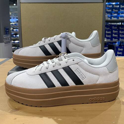 Adidas/阿迪达斯VL COURT BOLD女子厚底德训T头休闲板鞋KJ6857