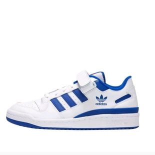 Adidas阿迪达斯FORUM FY7974 LOW三叶草男女运动休闲低帮耐磨板鞋