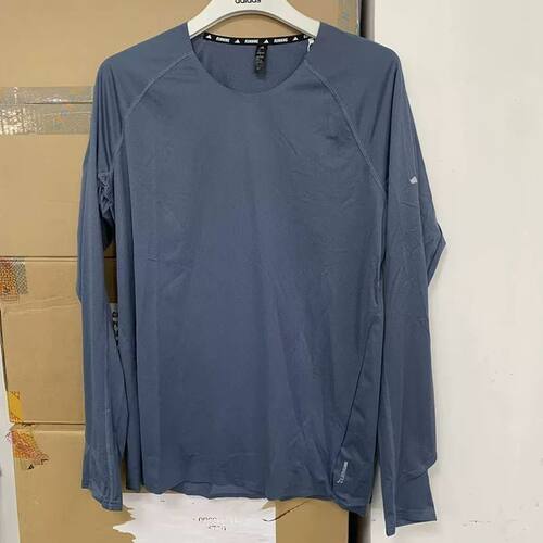 Adidas阿迪达斯ESS LS TEE U速干凉爽跑步运动长袖T恤 JY6987