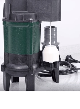 卓勒ZOELLER U222潜水泵自带垂直浮球开关污水泵地下室积水泵雨水