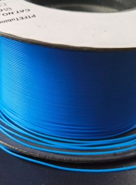 铁氟龙管AWG L型150V 蓝色 壁厚0.15/0.2/0.3mm 四氟毛细管PTFE