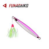 船大工61新品 船钓电镀慢摇铁板饵速沉夜光路亚饵70g110g160g200g