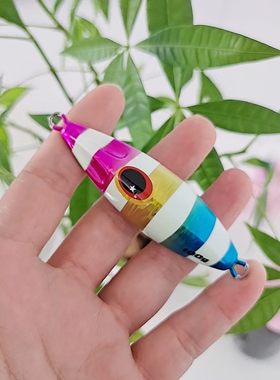 Jigman33小蜜蜂海钓岸抛铁板饵远投路亚夜光慢摇石斑饵30g40g60g