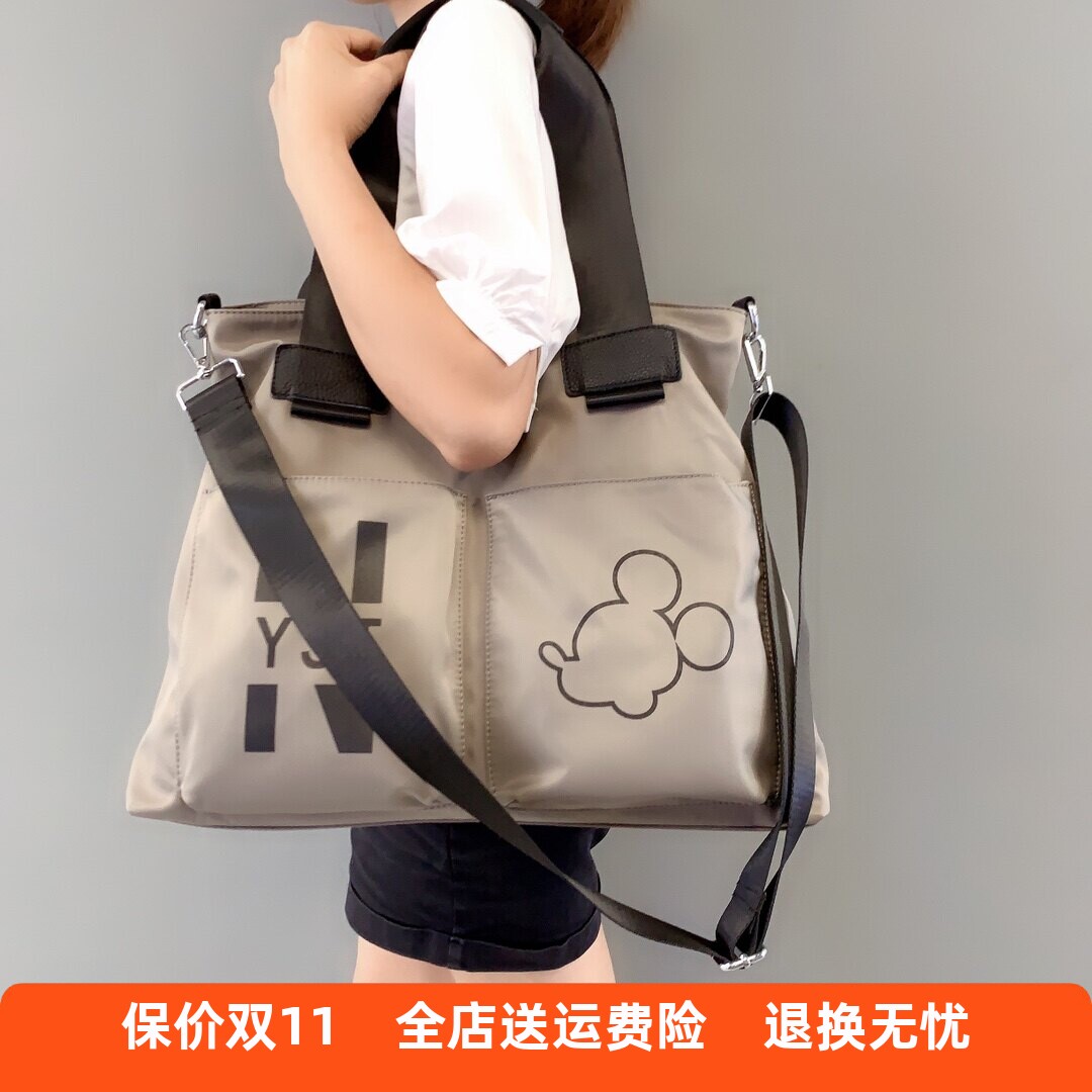 托特包女新款旅行时尚单肩斜挎大包手提通勤包包大容量尼龙牛津布