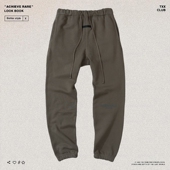 FEAR GOD复线ESSENTIALS高街休闲运动裤 FOG 潮牌宽松加绒卫裤