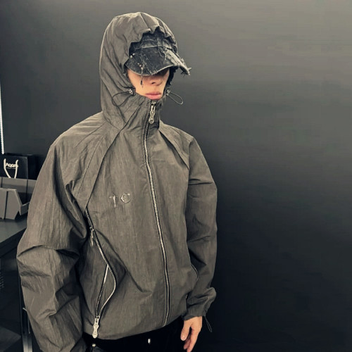 ThugClub星月饰品冲锋衣外套潮