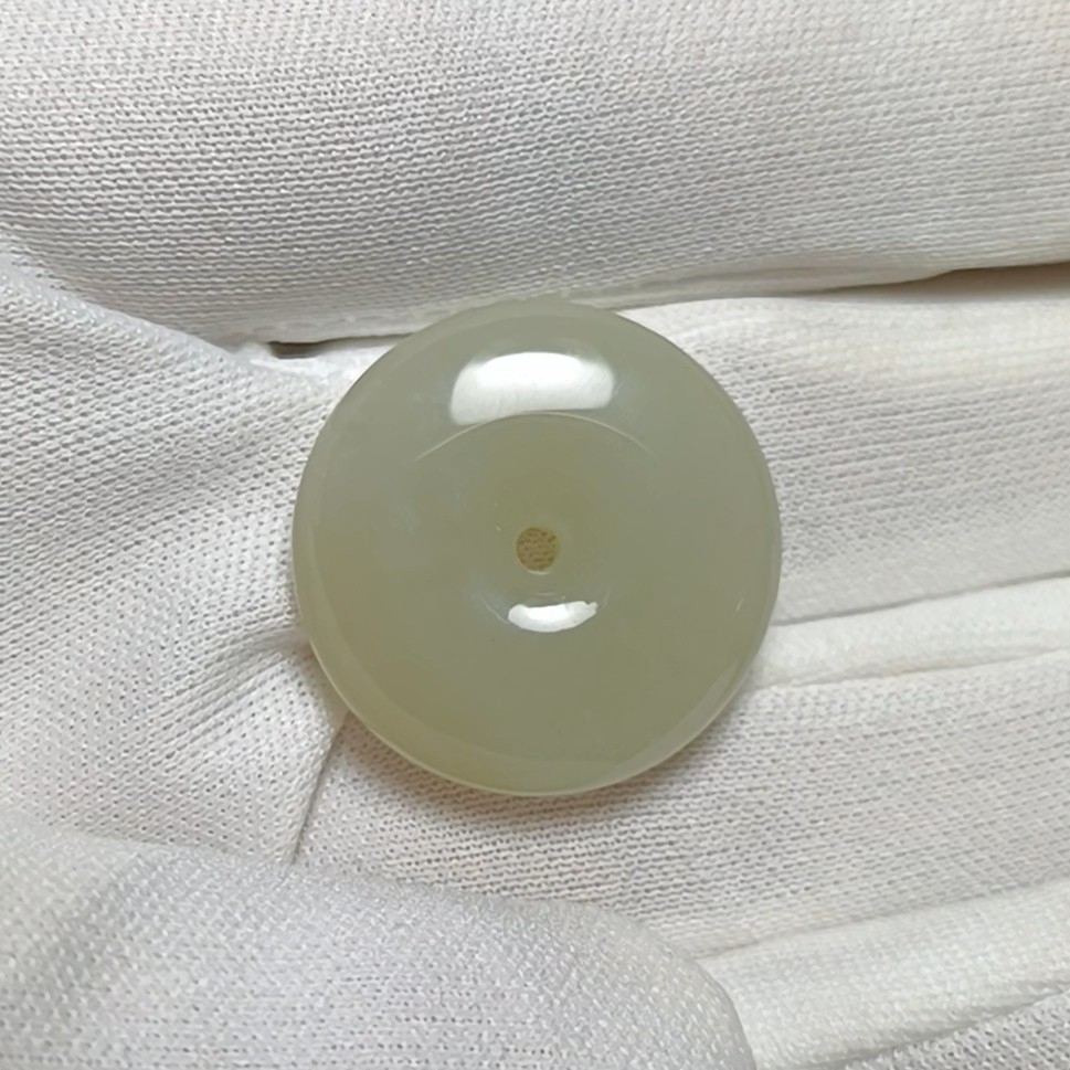 天然和田玉平安扣吊坠玉坠玉佩挂件 高货 带鉴定证书保真品礼物,珠宝/钻石/翡翠,颈饰,淘宝优惠券,粉丝福利购,淘宝优惠卷