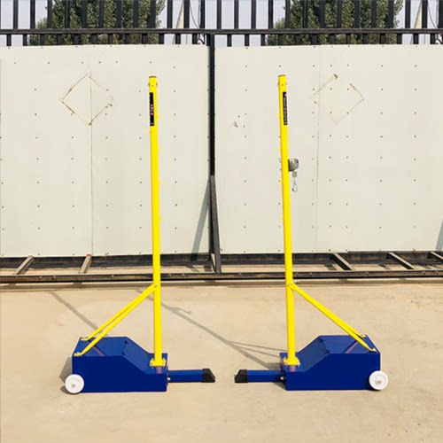 便携式移动羽毛球网架羽球柱生产