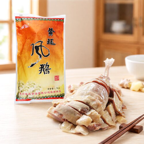 扬州黄珏风鹅袋装1kg黄钰凤鹅淮扬美食开袋即食酒店食材多地包邮 - 封面