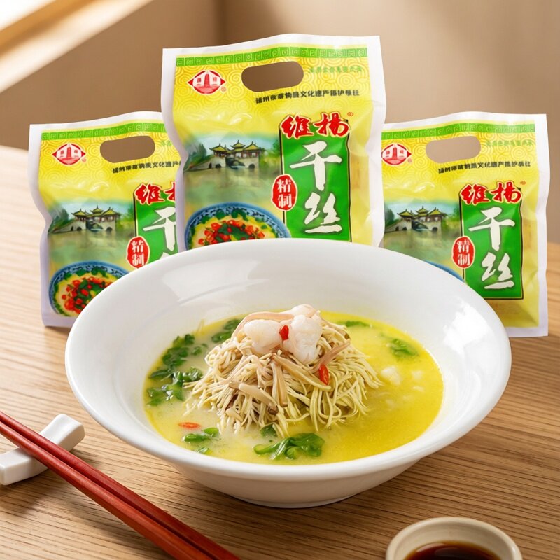 正宗扬州维扬干丝大煮干丝素食豆制品干丝干烫干丝酒店食材私房菜
