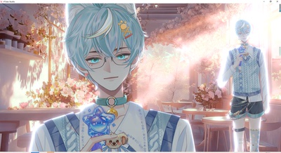 Live2d量贩模型-黄猫猫 青年公皮vup直播公用成品皮套虚拟主播