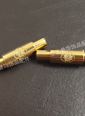不锈钢扣手绳连接卡扣福字磁铁