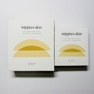 北京现货 Bristols Six6 Nippies Skin无痕隐形硅胶胸贴乳贴薄款