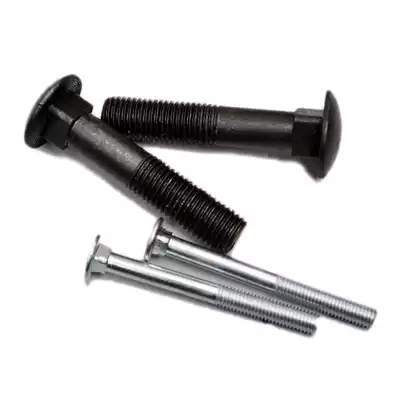 Carriage screw mushroom head GB12 semicircular head square neck bolt M16M18 Bridge screw shelf screw