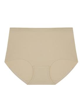 泰国sabina女式中腰舒适偏平角内裤perfect系列黑肤紫色