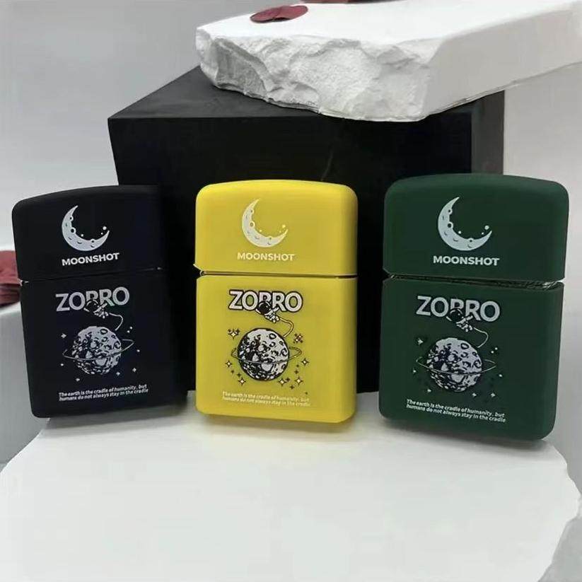 ZORRO 佐罗防风煤油打火机硅胶保护壳煤油机男士创意礼物男士把玩