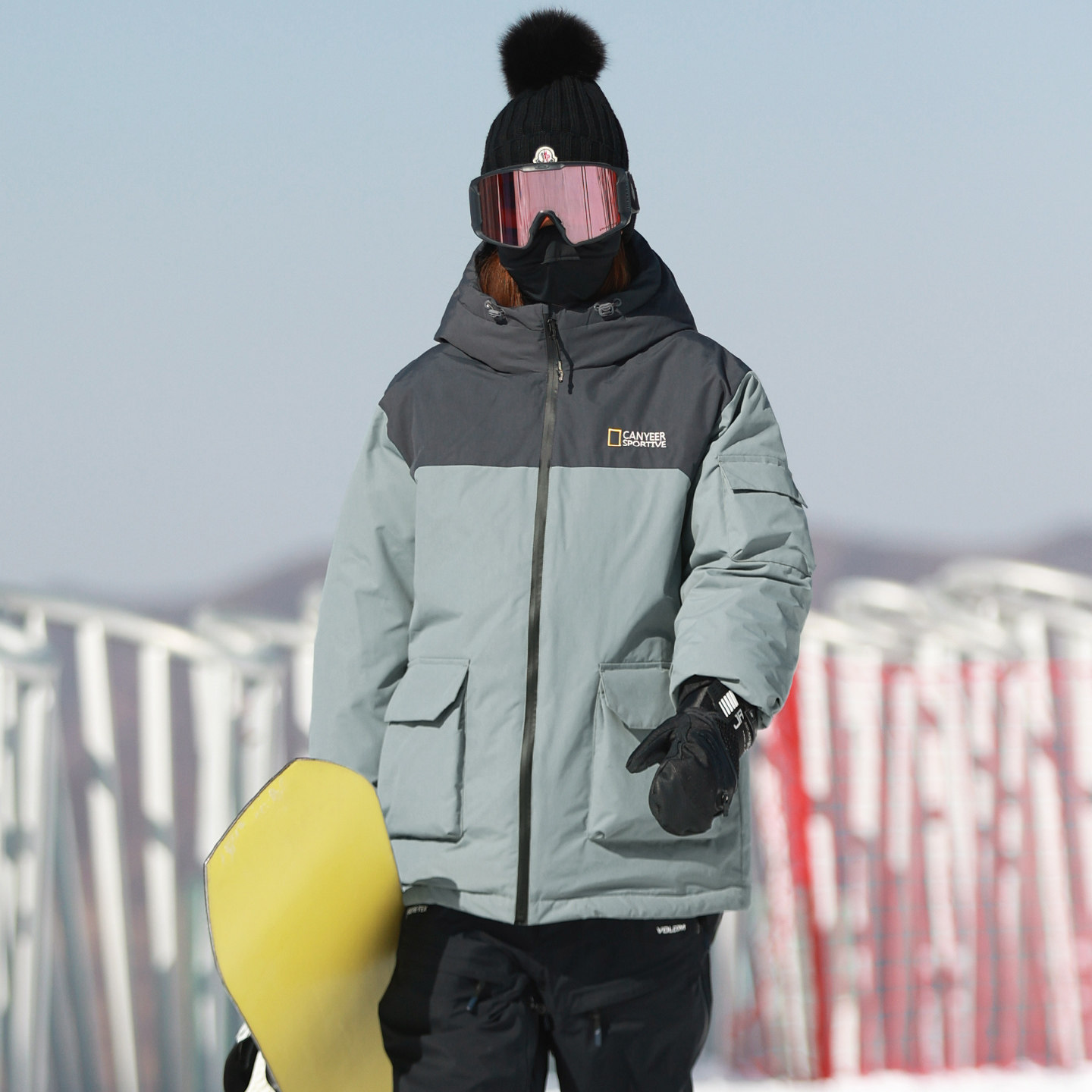 康衣儿童装羽绒服2025冬季新款儿童羽绒服女男童拼色中大童亲子装