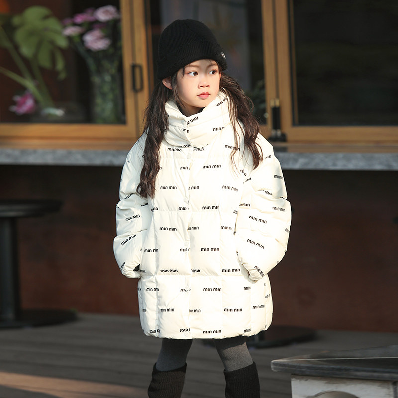 女童羽绒服中长款小童冬季宝宝童装羽绒服中大童90绒外套,童装/婴儿装/亲子装,羽绒服,淘宝优惠券,粉丝福利购,淘宝优惠卷