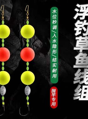 爆款浮钓草鱼线组巨物远投路亚主攻草鱼鳊鱼青鱼鲈鱼PE大力马抛杆