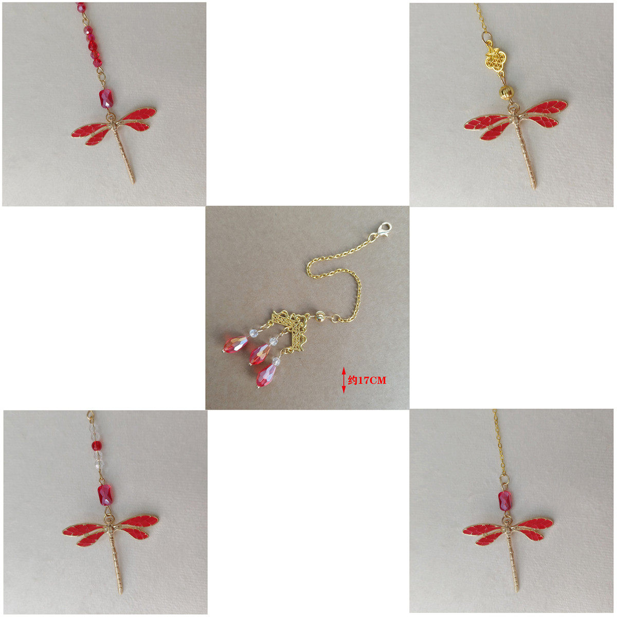 古风头饰新中式新娘眉心坠额饰秀禾旗袍龙凤褂汉服马面裙婚纱发饰