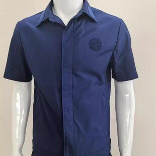 新款火焰蓝夏季短袖备勤服薄款春秋备勤服冬备勤服长袖套装