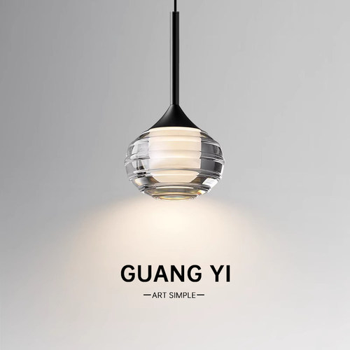 意式极简床头小吊灯简约高级感