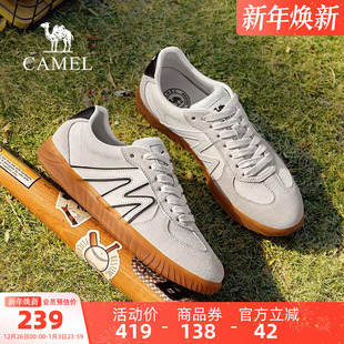 复古德训鞋 新款 男板鞋 百搭休闲潮鞋 骆驼星空户外鞋 情侣运动鞋 冬季