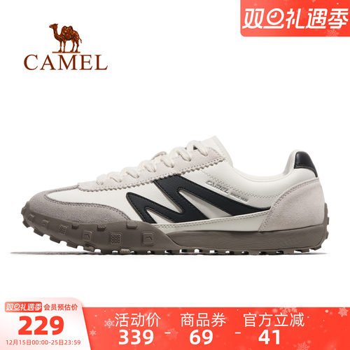骆驼运动板鞋德训鞋男鞋