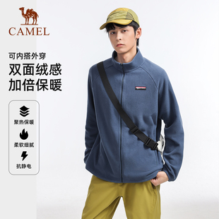 骆驼！秋冬爆款立领抓绒外套