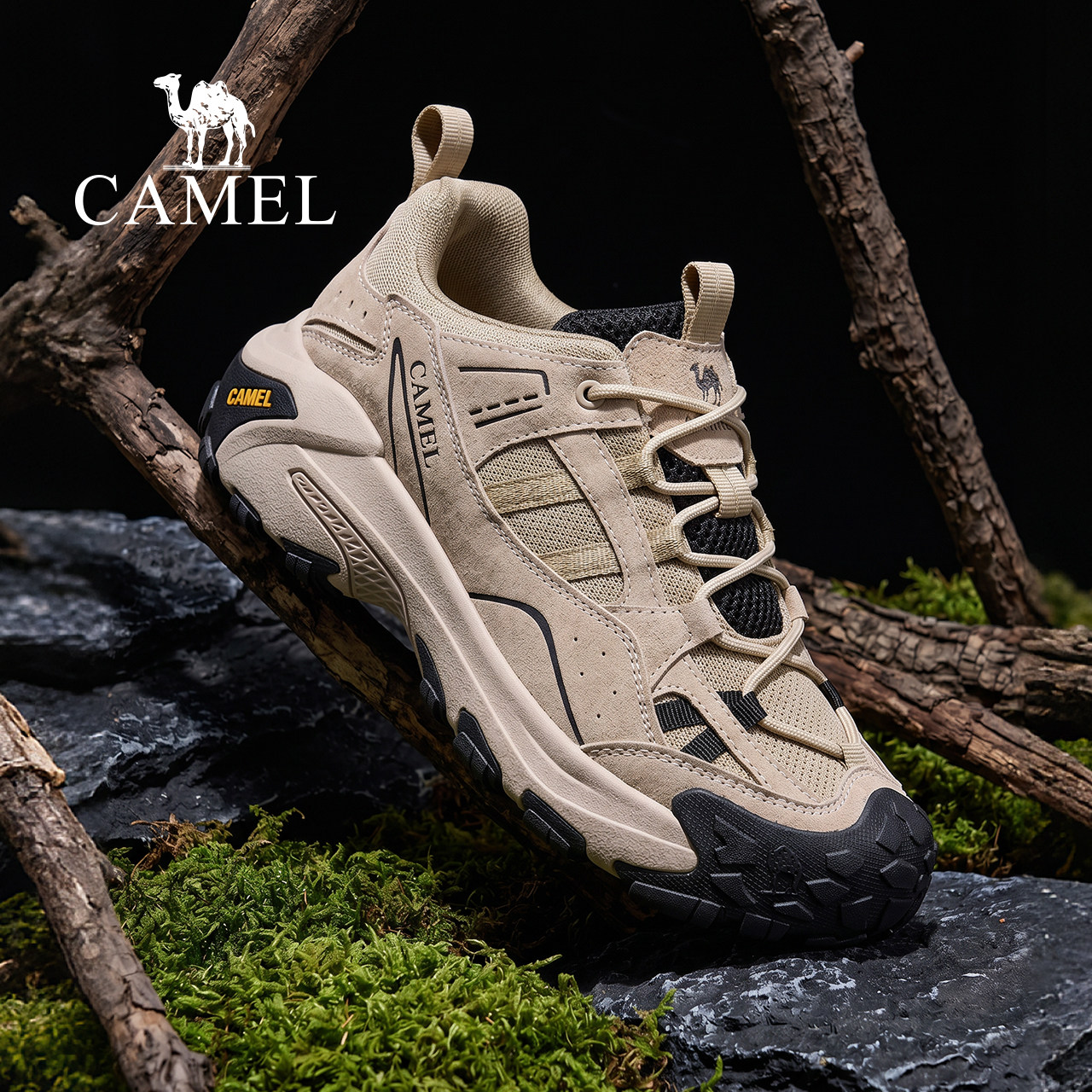 Camel/骆驼寻岭户外登山鞋男图片