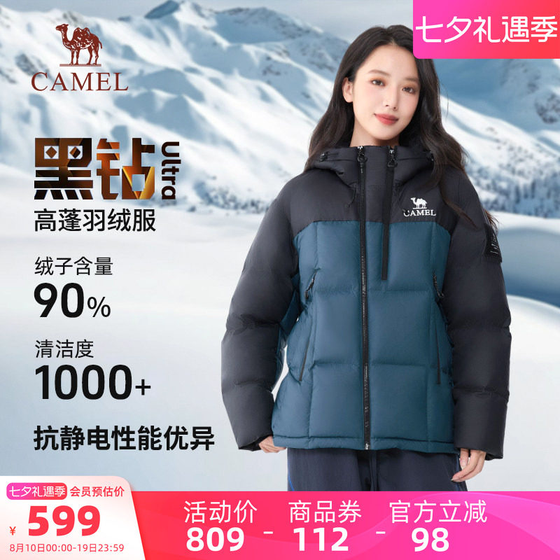【迪丽热巴同款】骆驼面包羽绒服