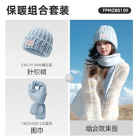 Комплект, шарф, вязаная шапка