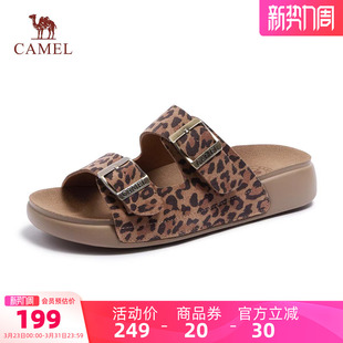 新款 2026夏季 勃肯鞋 夏季 软底防滑休闲凉拖 骆驼女鞋 外穿带拖鞋 拖鞋