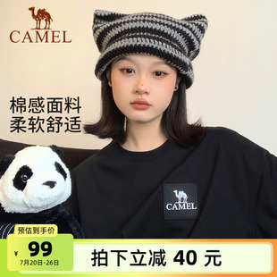 速干棉短袖 骆驼户外速干t恤男女情侣款 登山速干衣 王俊凯同款