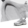 F15C097005R, Chip Gray/Silver, Men's Autumn and Winter Fleece-Lined Version