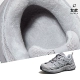 F25C097062R, серебристый/серый, женский (предварительная распродажа, доставка 15 дней), осенне-зимняя версия с бархатной подкладкой