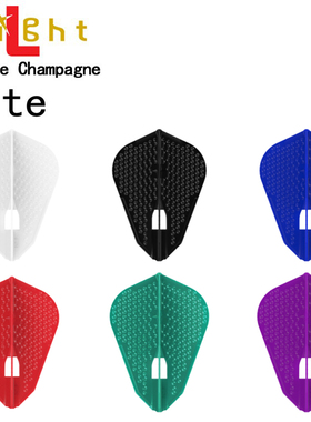 L-style Dimple Champagne flight L9D款风筝型高尔夫款飞镖尾翼