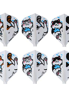 FIT FLIGHT Printed Series 印花系列小方形飞镖叶大方形飞镖翼